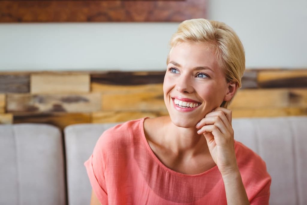 An adult candidate for dental implants.