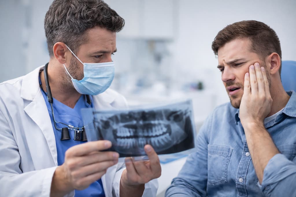 A dental visit for an emergency root canal in Mississauga